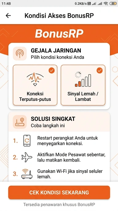 Halaman Link Alternatif Bonusrp untuk Pengguna Android