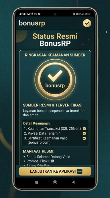 Kanal Resmi bonusrp untuk Pengguna Android Indonesia